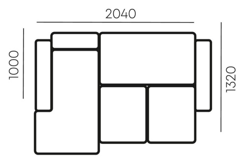 Диван Дублин угловой